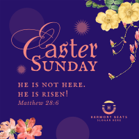 Easter Floral Instagram post Image Preview