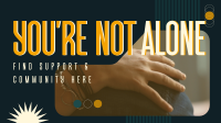 Mental Health Support Animation Preview
