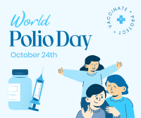 Polio Awareness Facebook Post Design