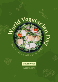 World Vegetarian Day Poster Design