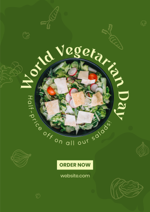 World Vegetarian Day Poster Image Preview