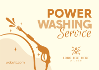 Professional Power Washing Postcard Image Preview