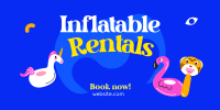 Party with Inflatables Twitter Post Image Preview