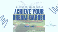 Dream Garden Facebook event cover Image Preview