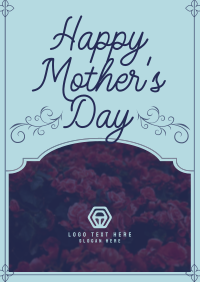 Elegant Mother's Day Greeting Flyer Design