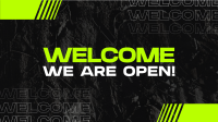 Grunge Welcome Texture  Animation Image Preview