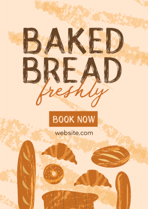 Freshly Baked Bread Daily Flyer Image Preview