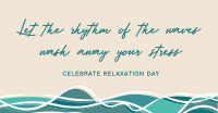 Ocean Relaxation Day Facebook Ad Design