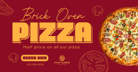Indulging Pizza Facebook Ad Design