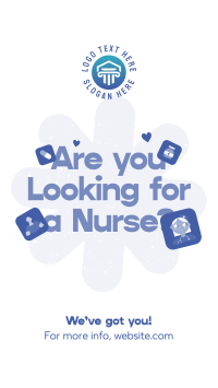 On-Demand Nurses Facebook Story Design