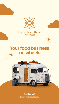 Rent Food Truck Instagram story Image Preview