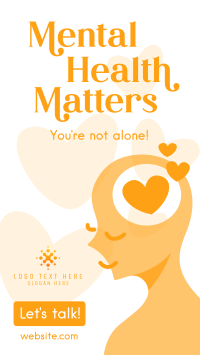 You're Not Alone Facebook Story Design