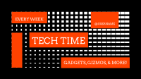 Tech Time YouTube Banner Design