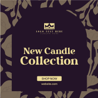 New Candle Collection Instagram Post Design