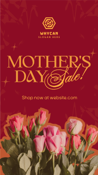 Mother's Day Discounts Facebook Story Design