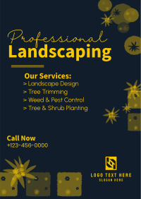 Professional Landscaping Flyer Image Preview