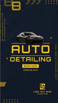 Auto Detailing Instagram reel Image Preview