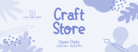 Craft Store Timings Facebook Cover Preview