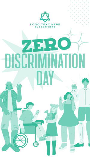 Zero Discrimination Advocacy Instagram story Image Preview