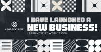 Abstract Geometric New Business Facebook ad Image Preview