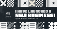 Abstract Geometric New Business Facebook Ad Image Preview