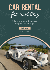 Classic Car Rental Poster Image Preview