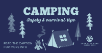 Cozy Campsite Facebook Ad Design
