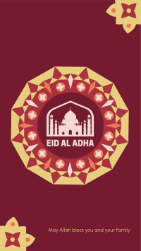 Eid Al Adha Frame Facebook story Image Preview