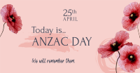Anzac Day Message Facebook Ad Design