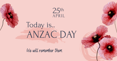 Anzac Day Message Facebook ad Image Preview