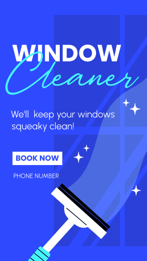 Squeaky Clean Windows Instagram story Image Preview