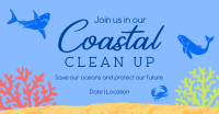Coastal Cleanup Facebook Ad Design