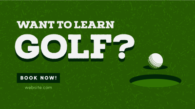 Golf Coach Facebook event cover Image Preview