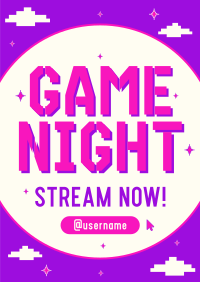 Dreamy Pixel Livestream Poster Image Preview