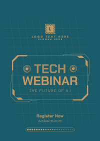 Tech Webinar Poster Image Preview