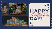 Modern Minimalist Australian Day Facebook event cover Image Preview