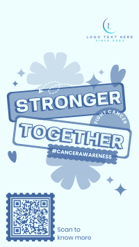 We're Stronger than Cancer Facebook story Image Preview
