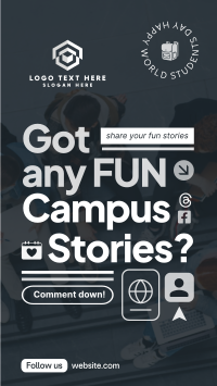 Student Campus Stories Instagram Reel Preview