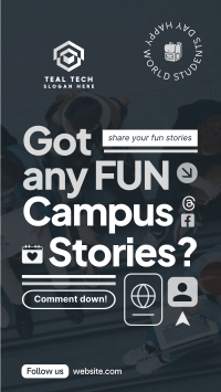 Student Campus Stories Instagram Reel Image Preview