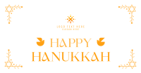 Hanukkah Menorah Ornament Facebook ad Image Preview