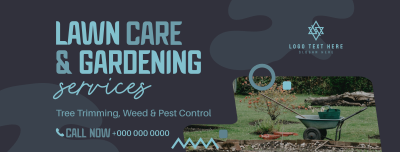 Lawn Care & Gardening Facebook cover Image Preview