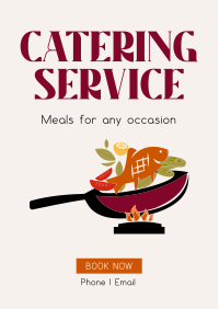 Food Catering Flyer Design