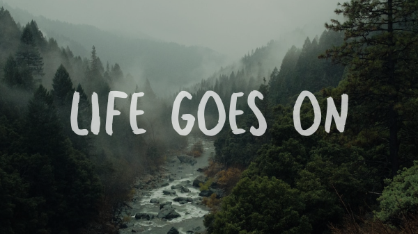 Life Goes On Video Design Image Preview