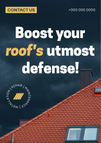 Corporate Roof Maintenance Poster Image Preview