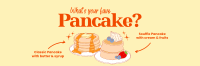 Classic and Souffle Pancakes Twitter Header Design