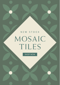 Mosaic Tiles Flyer Design