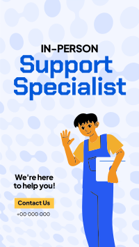 Tech Support Specialist Instagram reel Image Preview