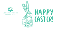 Easter Rabbit Facebook Ad Design