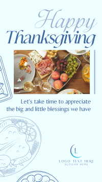 Thanksgiving Day TikTok Video Design