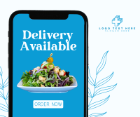 Healthy Delivery Facebook Post Design